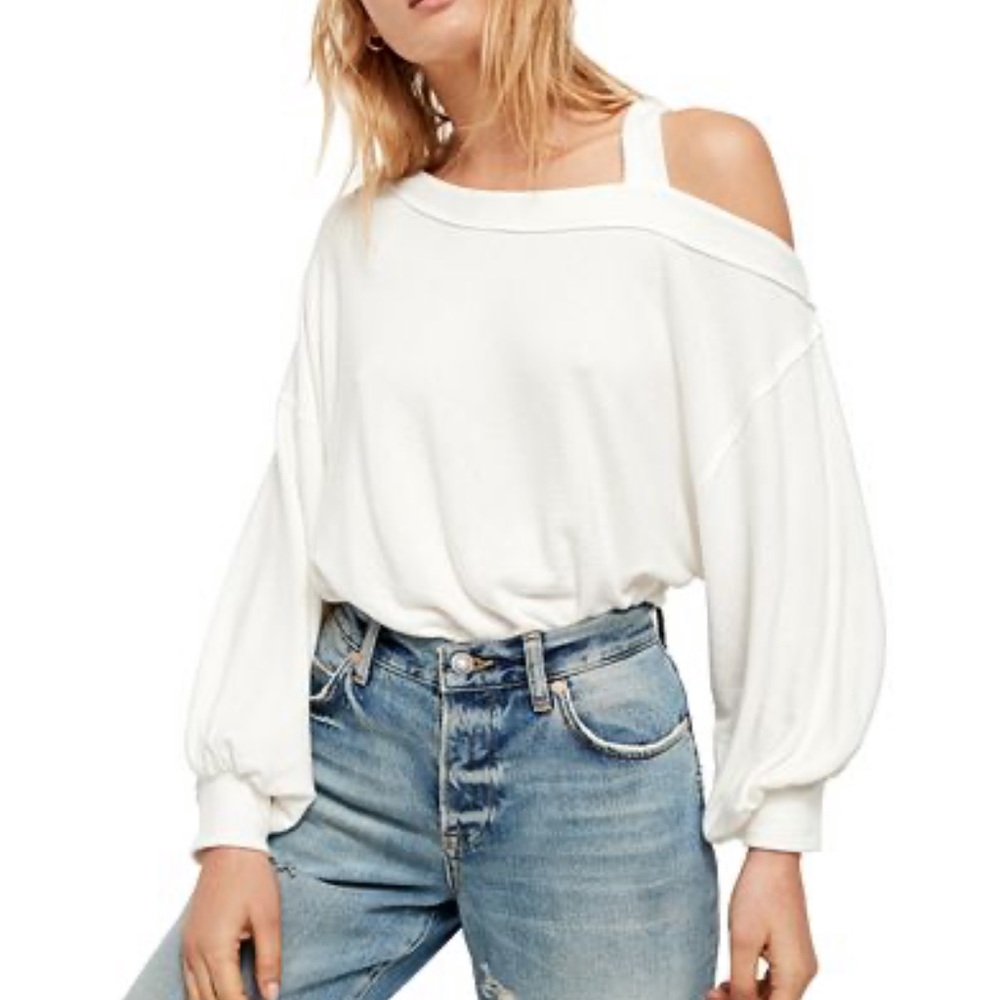 NWT Free People Flaunt It Cold Shoulder